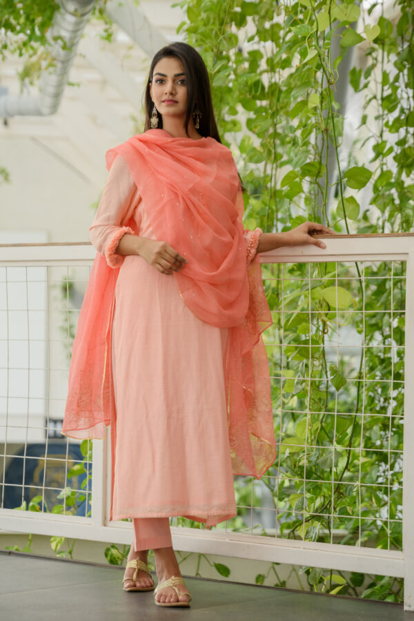 Hebah Patel Wearing Mahawish Wedding Saree