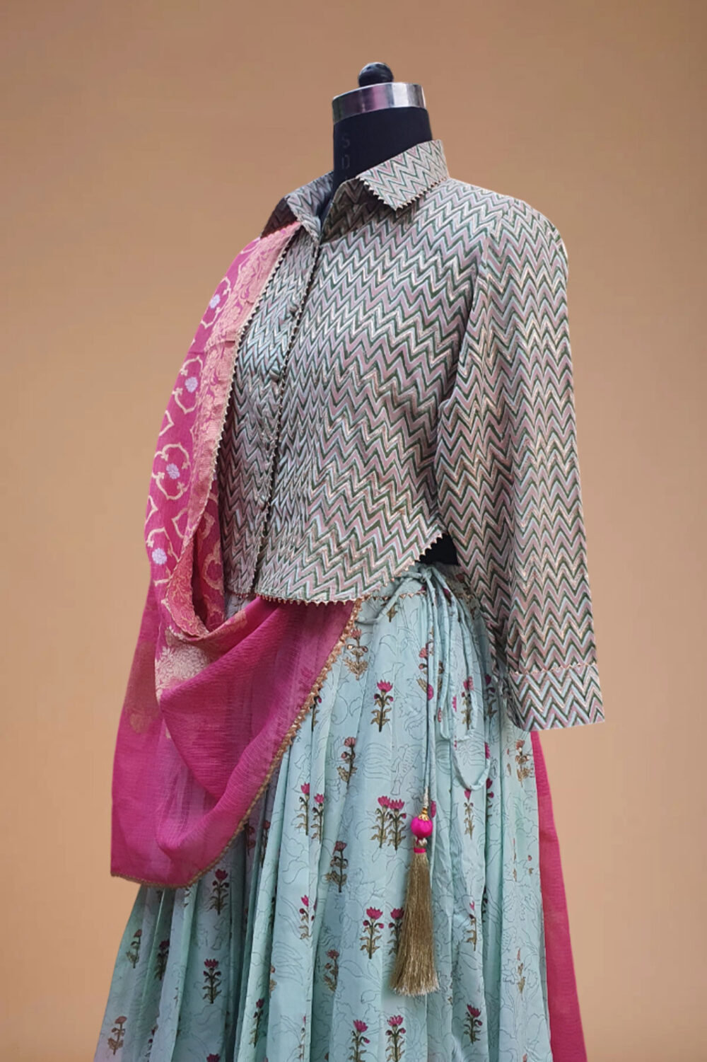 CHOLI WITH DUPATTA