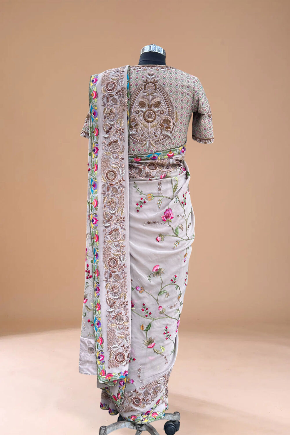Party Wear Saree - Image 3