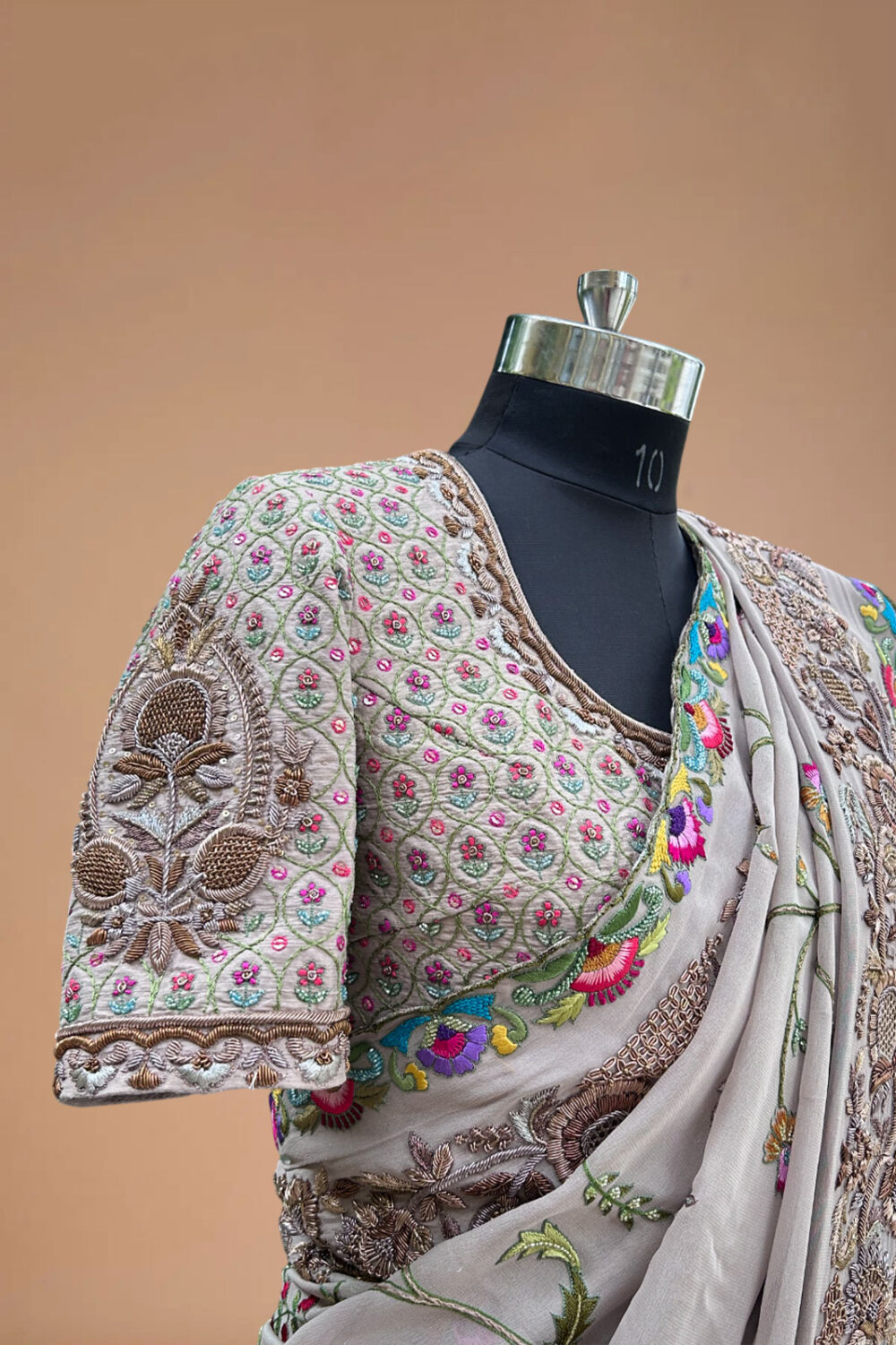 Party Wear Saree - Image 4